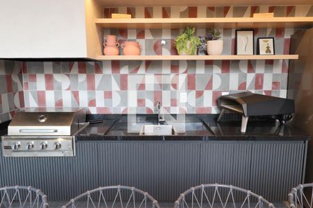 Apartamento para alugar com 28m², 1 quarto e sem vagaÁrea comum - Churrasqueira