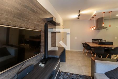 Sala de apartamento para alugar com 1 quarto, 42m² em Vila Nova Conceição, São Paulo