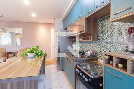 Apartamento à venda com 54m², 2 quartos e 1 vagaCozinha e área de serviço