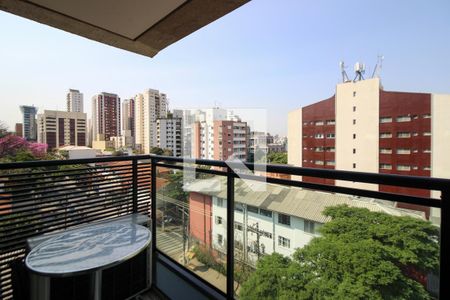 Varanda Studio de kitnet/studio para alugar com 1 quarto, 35m² em Sumarezinho, São Paulo
