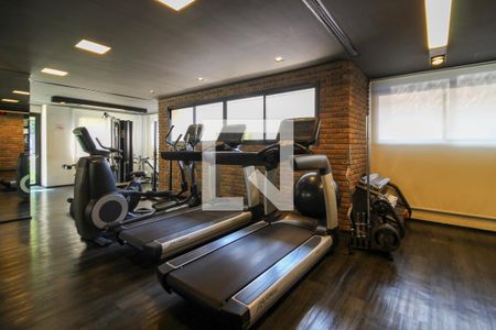Área comum - Academia de kitnet/studio para alugar com 1 quarto, 35m² em Sumarezinho, São Paulo