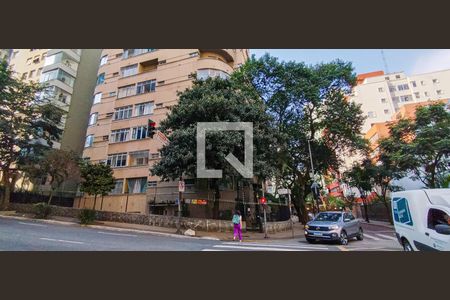 Studio à venda com 42m², 1 quarto e sem vagaFachada