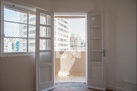 Varanda da Sala/Quarto de kitnet/studio à venda com 1 quarto, 42m² em Bela Vista, São Paulo