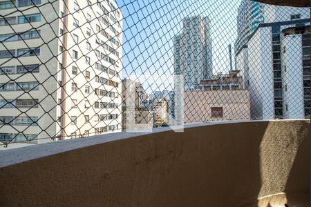 Varanda da Sala/Quarto de kitnet/studio à venda com 1 quarto, 42m² em Bela Vista, São Paulo