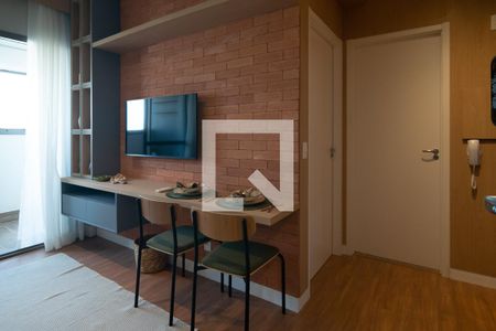 Sala/Cozinha  de apartamento para alugar com 1 quarto, 35m² em Consolação, São Paulo