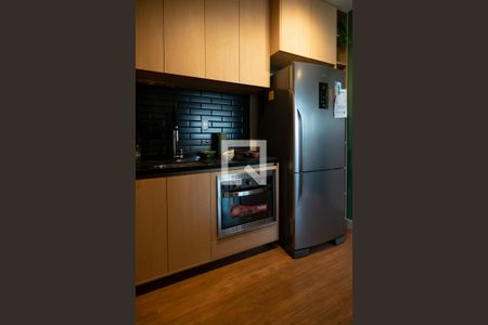 Sala/Cozinha  de apartamento para alugar com 1 quarto, 35m² em Consolação, São Paulo