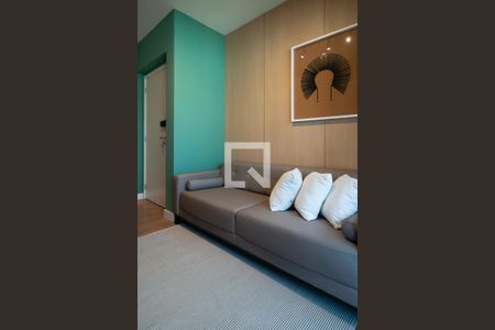 Sala/Cozinha  de apartamento para alugar com 1 quarto, 35m² em Consolação, São Paulo