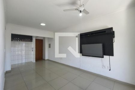 Sala de apartamento para alugar com 1 quarto, 61m² em Guilhermina, Praia Grande
