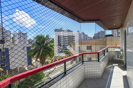 Sacada de apartamento para alugar com 1 quarto, 61m² em Guilhermina, Praia Grande