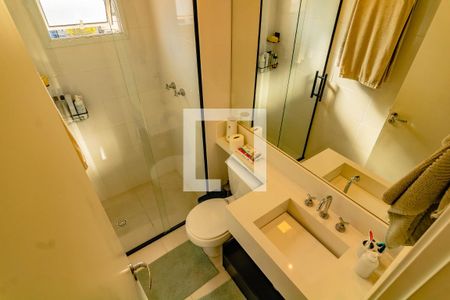 Banheiro de apartamento à venda com 2 quartos, 56m² em Jardim Prudência, São Paulo