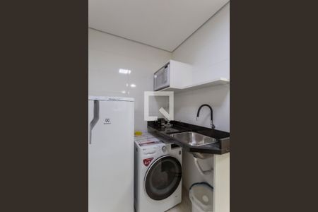 Cozinha de apartamento para alugar com 2 quartos, 61m² em Vila Nova Conceição, São Paulo
