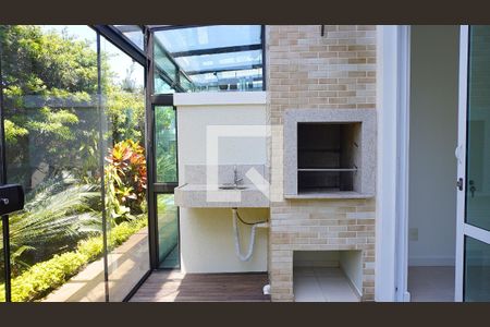 Varanda de casa de condomínio para alugar com 3 quartos, 120m² em Lagoa da Conceição, Florianópolis