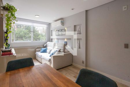 Sala de apartamento à venda com 3 quartos, 68m² em Jardim Carvalho, Porto Alegre