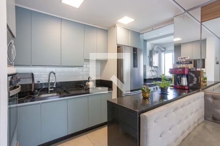 Cozinha de apartamento à venda com 3 quartos, 68m² em Jardim Carvalho, Porto Alegre