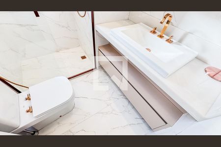 Apartamento à venda com 153m², 2 quartos e 3 vagasBanheiro da Suíte 1