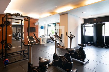 Apartamento para alugar com 43m², 1 quarto e 1 vaga Apartamento para alugar com 43m², 1 quarto e 1 vagaAcademia