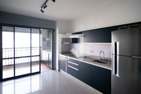 Sala / Cozinha de apartamento à venda com 1 quarto, 43m² em Bela Vista, São Paulo