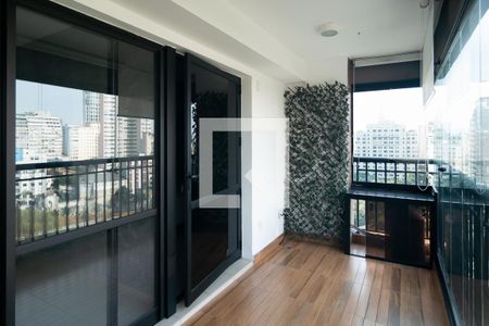 Varanda de apartamento à venda com 1 quarto, 43m² em Bela Vista, São Paulo