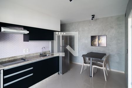 Sala / Cozinha de apartamento à venda com 1 quarto, 43m² em Bela Vista, São Paulo