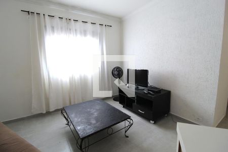 Sala/Cozinha de kitnet/studio à venda com 1 quarto, 37m² em Indianópolis, São Paulo