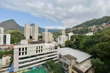 Vista de kitnet/studio para alugar com 1 quarto, 29m² em Laranjeiras, Rio de Janeiro