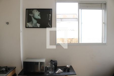 Sala/Cozinha de apartamento à venda com 1 quarto, 30m² em Barra Funda, São Paulo