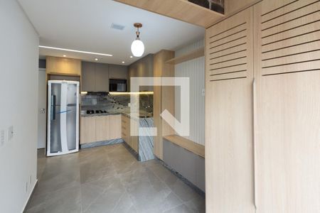 Sala/Cozinha de apartamento para alugar com 1 quarto, 30m² em Indianópolis, São Paulo