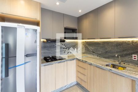 Sala/Cozinha de apartamento para alugar com 1 quarto, 30m² em Indianópolis, São Paulo