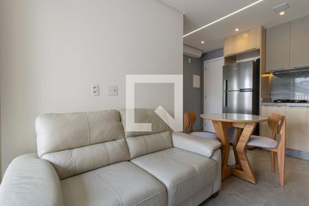 Sala de apartamento para alugar com 1 quarto, 30m² em Indianópolis, São Paulo