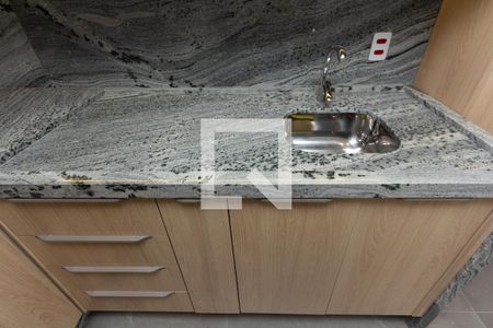 Sala/Cozinha de apartamento para alugar com 1 quarto, 30m² em Indianópolis, São Paulo