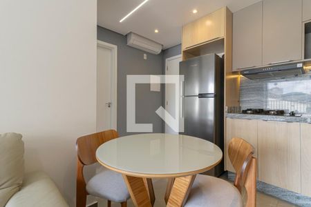 Sala de Jantar de apartamento para alugar com 1 quarto, 30m² em Indianópolis, São Paulo
