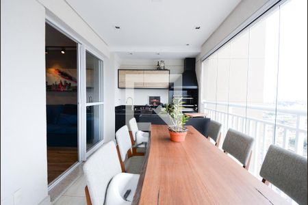 Varanda da Sala de apartamento para alugar com 3 quartos, 94m² em Centro, São Bernardo do Campo