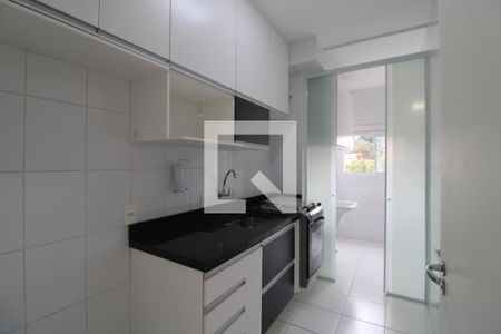 Cozinha de apartamento para alugar com 2 quartos, 42m² em Jardim Ubirajara (zona Sul), São Paulo