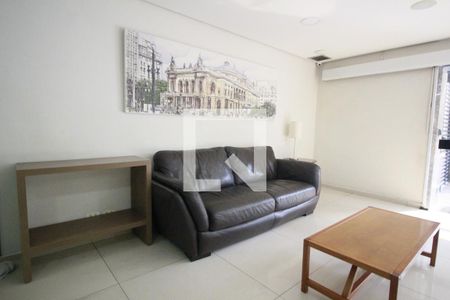 Apartamento para alugar com 32m², 1 quarto e 1 vagaHall social