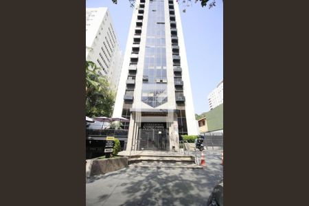 Apartamento para alugar com 32m², 1 quarto e 1 vagaFachada