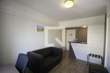Sala de apartamento para alugar com 1 quarto, 32m² em Itaim Bibi, São Paulo