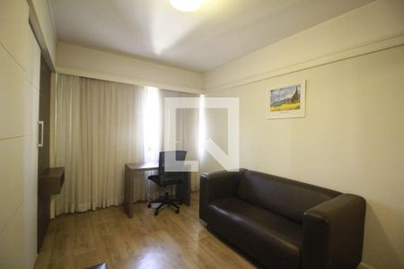 Sala de apartamento para alugar com 1 quarto, 32m² em Itaim Bibi, São Paulo