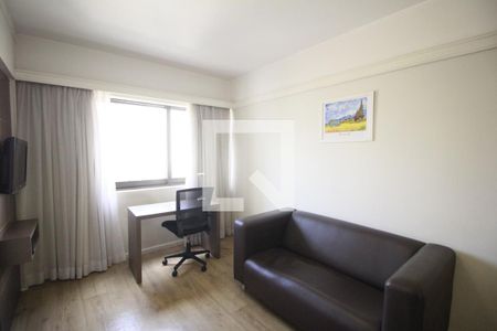 Sala de apartamento para alugar com 1 quarto, 32m² em Itaim Bibi, São Paulo