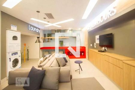Studio para alugar com 48m², 1 quarto e 1 vagaLavanderia