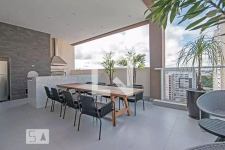 Studio para alugar com 48m², 1 quarto e 1 vagaChurrasqueira