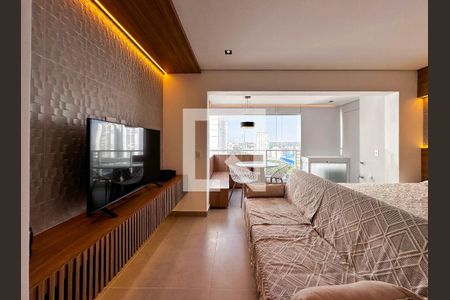 Sala de kitnet/studio para alugar com 1 quarto, 48m² em Campo Belo, São Paulo