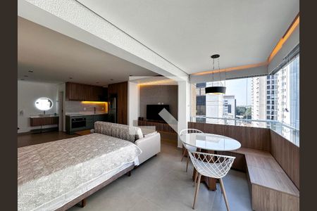 Studio para alugar com 48m², 1 quarto e 1 vagaSacada