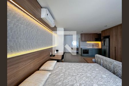 Studio para alugar com 48m², 1 quarto e 1 vagaQuarto