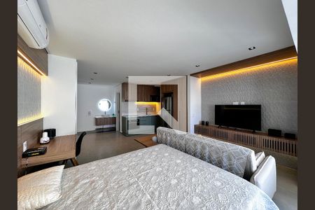 Studio para alugar com 48m², 1 quarto e 1 vagaQuarto