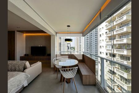 Studio para alugar com 48m², 1 quarto e 1 vagaSacada