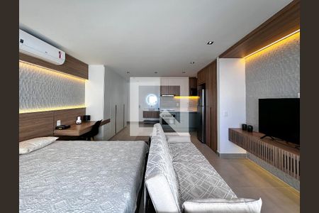 Studio para alugar com 48m², 1 quarto e 1 vagaQuarto