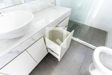 Studio para alugar com 28m², 1 quarto e sem vaga Studio para alugar com 28m², 1 quarto e sem vagaBanheiro