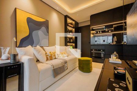 Sala de apartamento à venda com 1 quarto, 29m² em Jardim Paulista, São Paulo