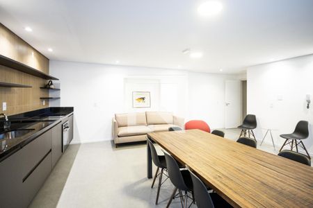 Studio para alugar com 32m², 1 quarto e sem vaga Studio para alugar com 32m², 1 quarto e sem vagaÁrea comum