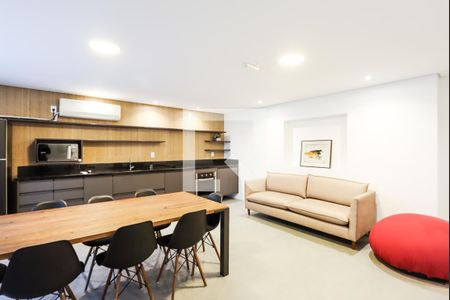 Studio para alugar com 32m², 1 quarto e sem vaga Studio para alugar com 32m², 1 quarto e sem vagaÁrea comum